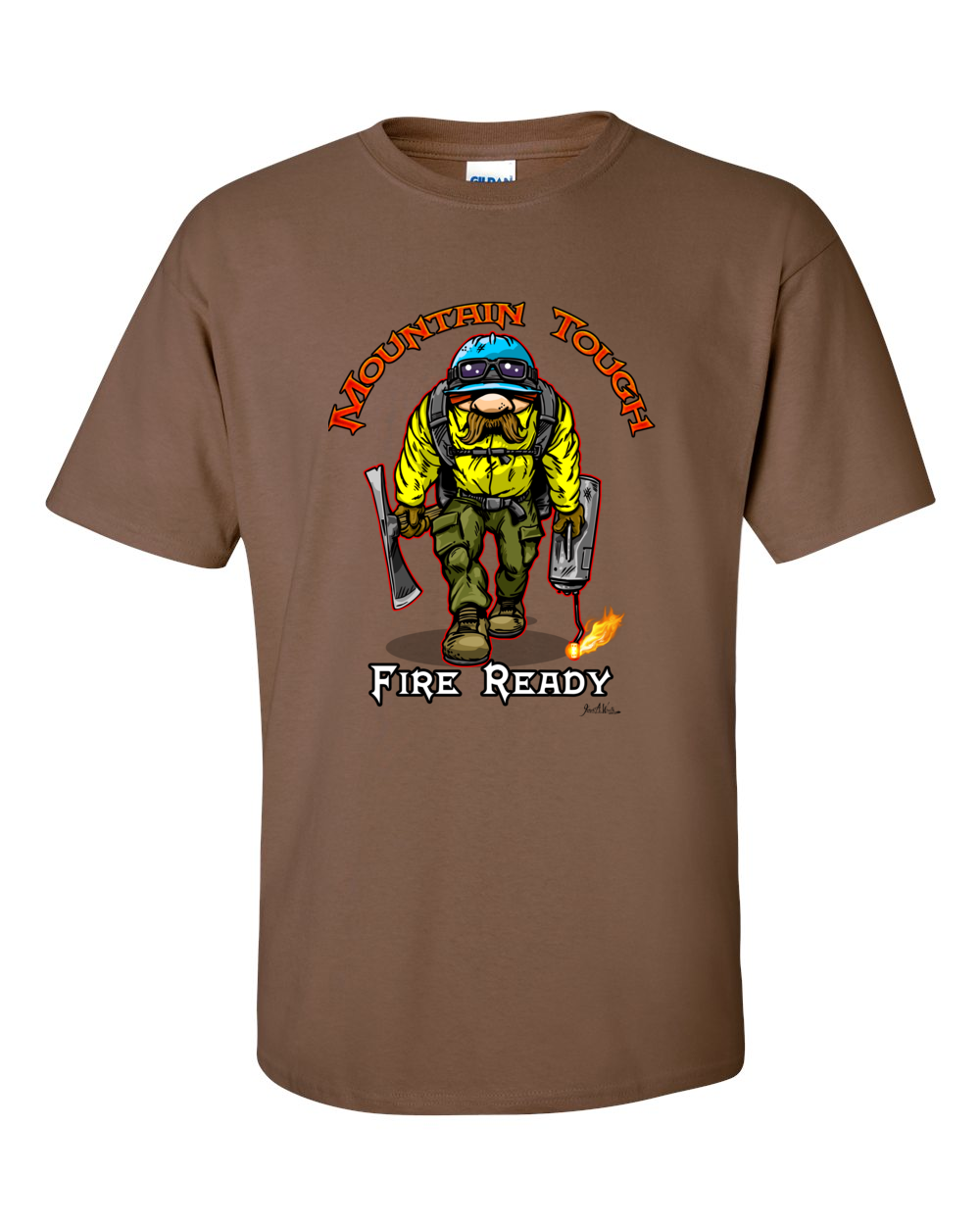 Mountain Tough – Fire Ready T-Shirt – Hotshot Fitness